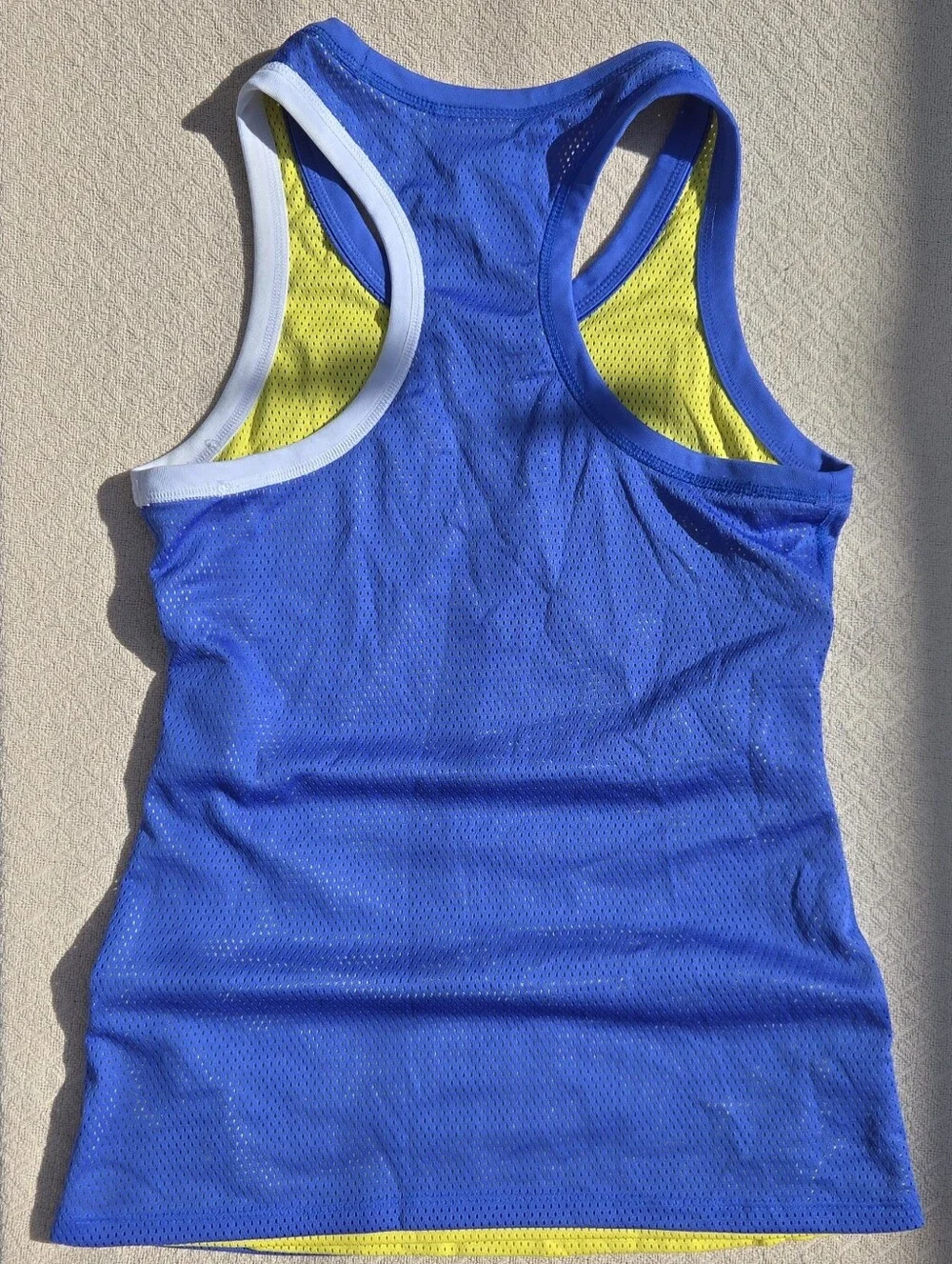 vintage Nike Dri-FIT double layer mesh tank
